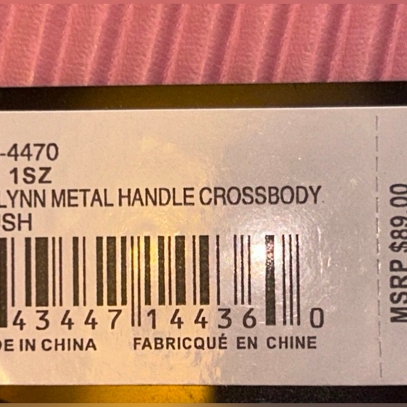 Bebe Pink Quilted Women's Bag - Picture 8 of 9